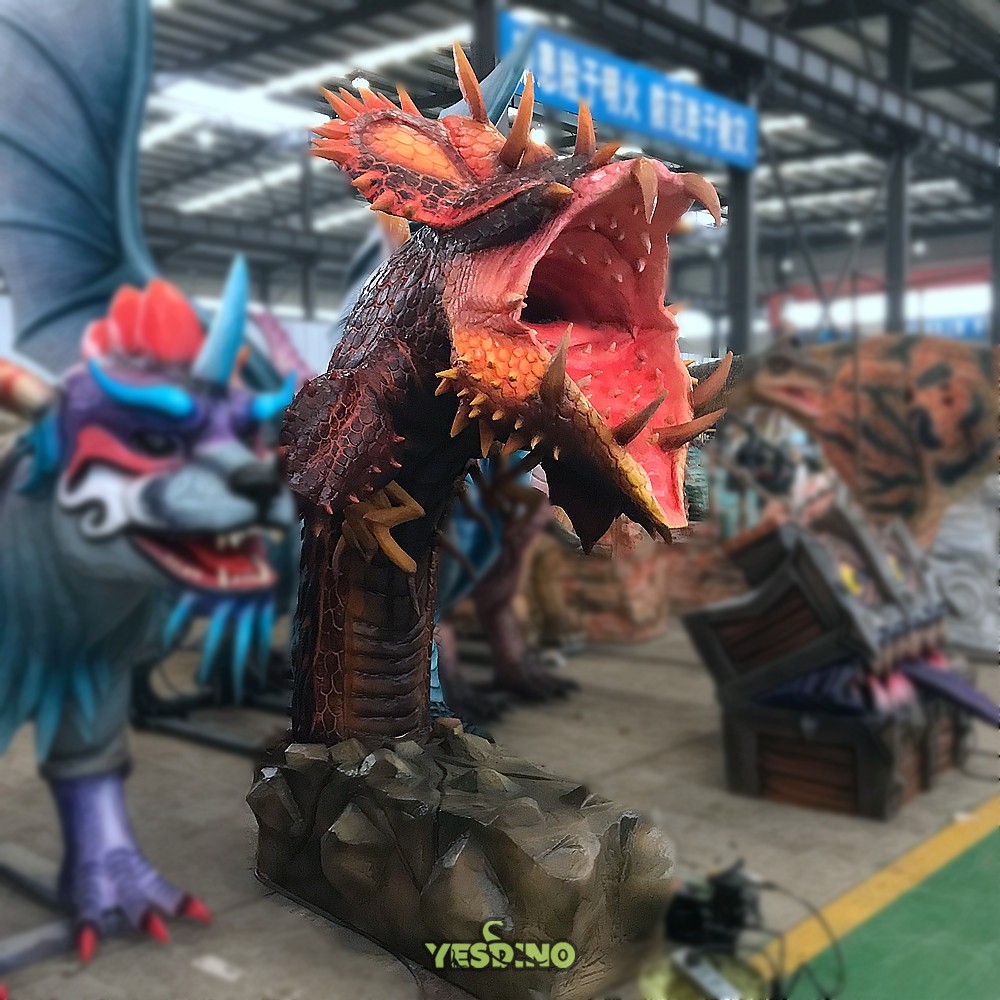 animatronic dinosaur band