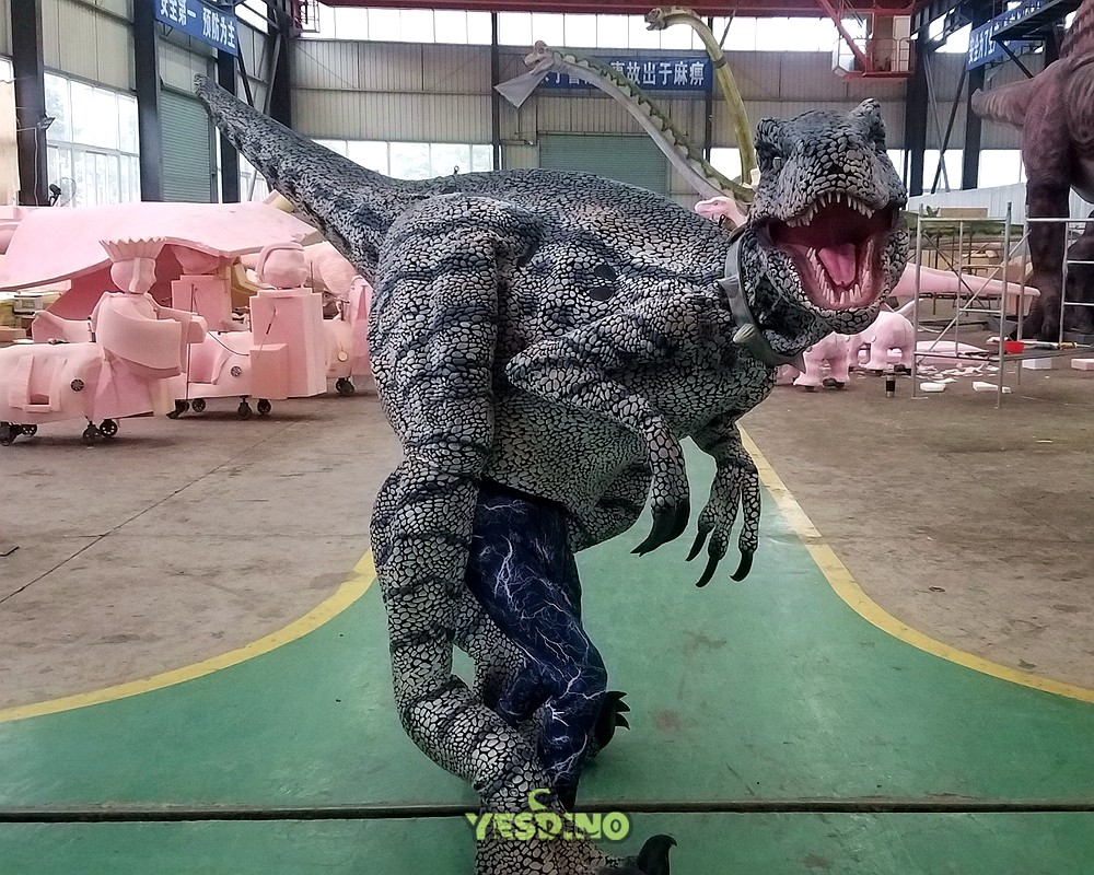 animatronic dinosaur band