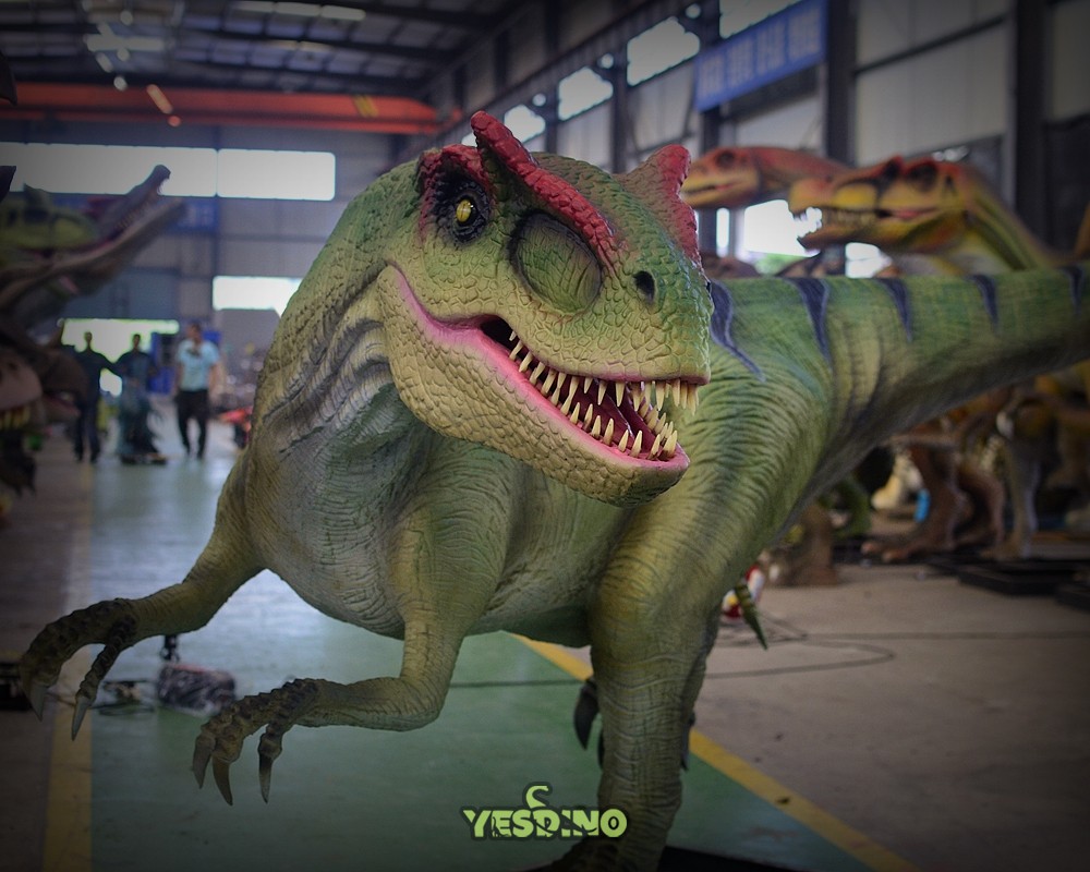 animatronic dinosaur band