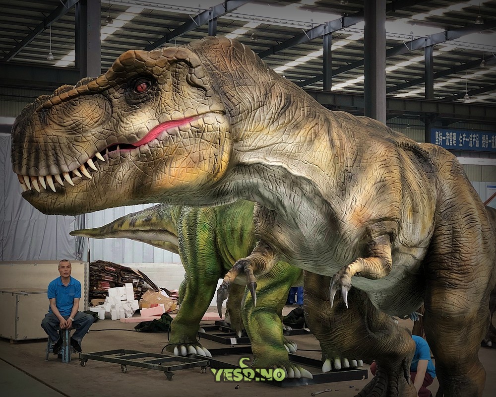 animatronic dinosaur band