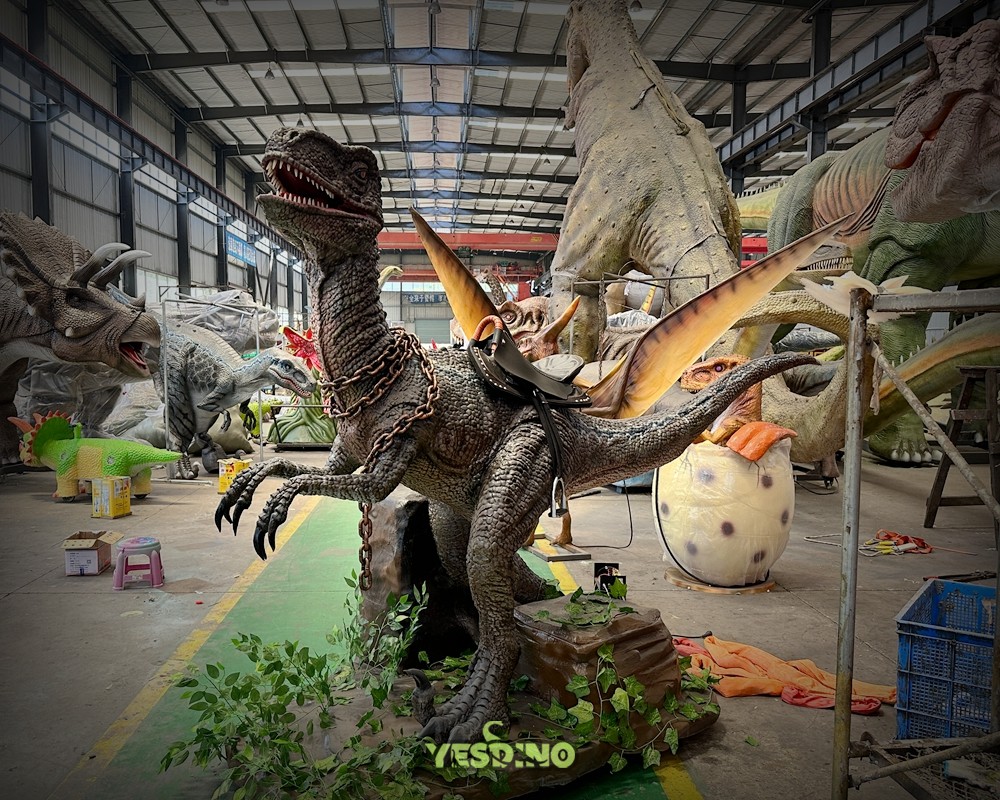 animatronic dinosaur band