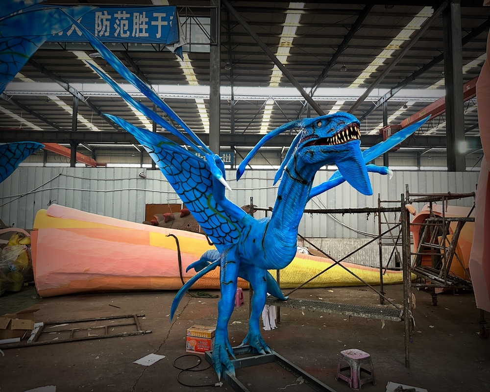 animatronic dinosaur band