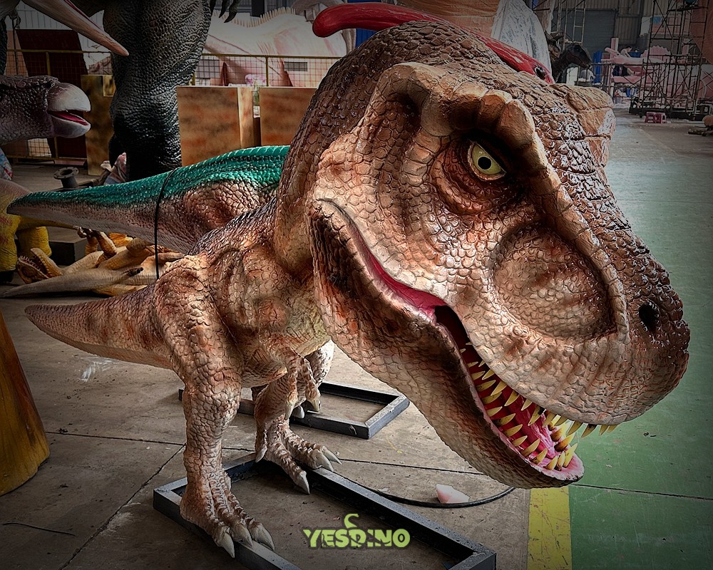animatronic dinosaur band