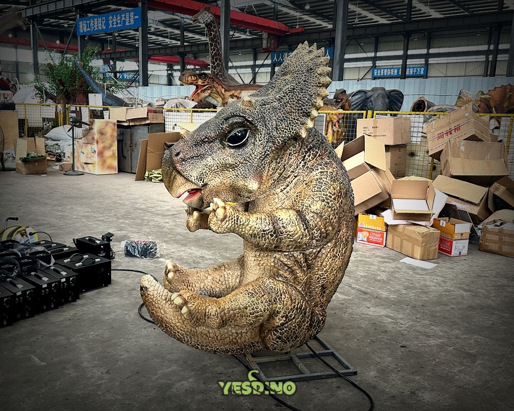 animatronic dinosaur band