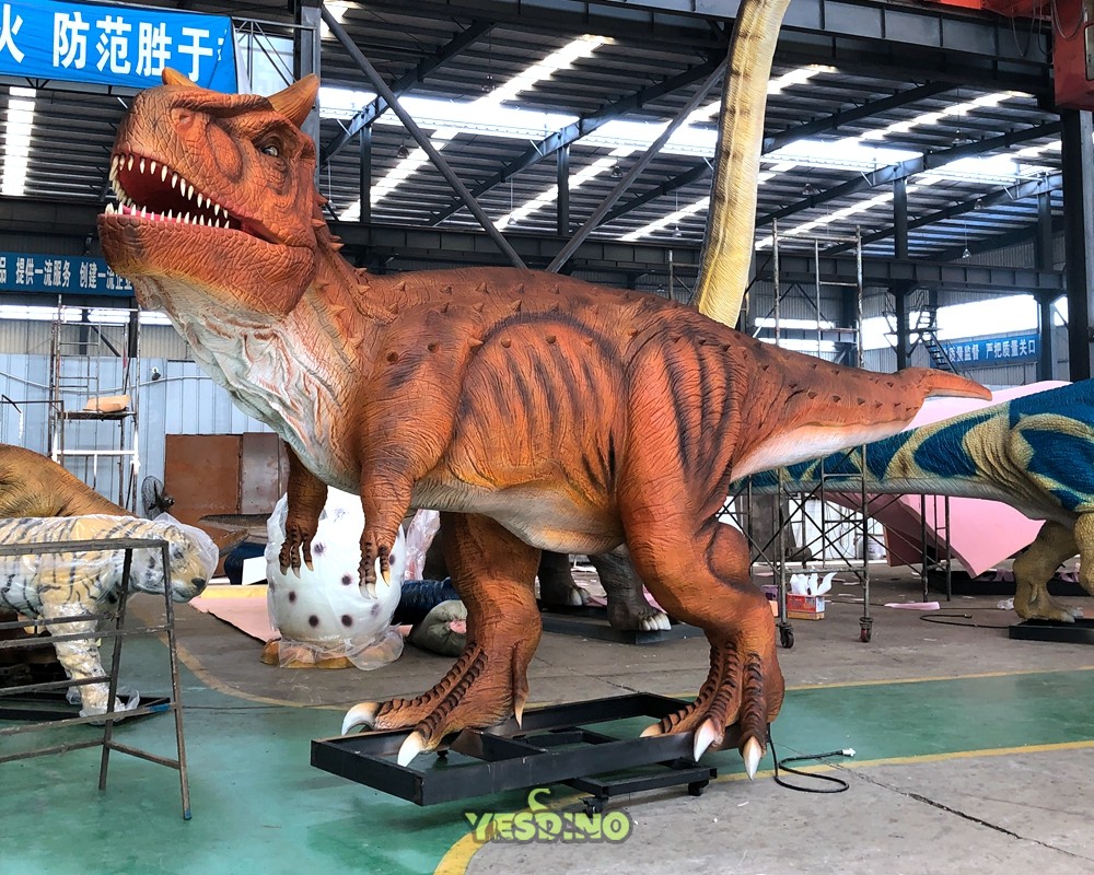 animatronic dinosaur band