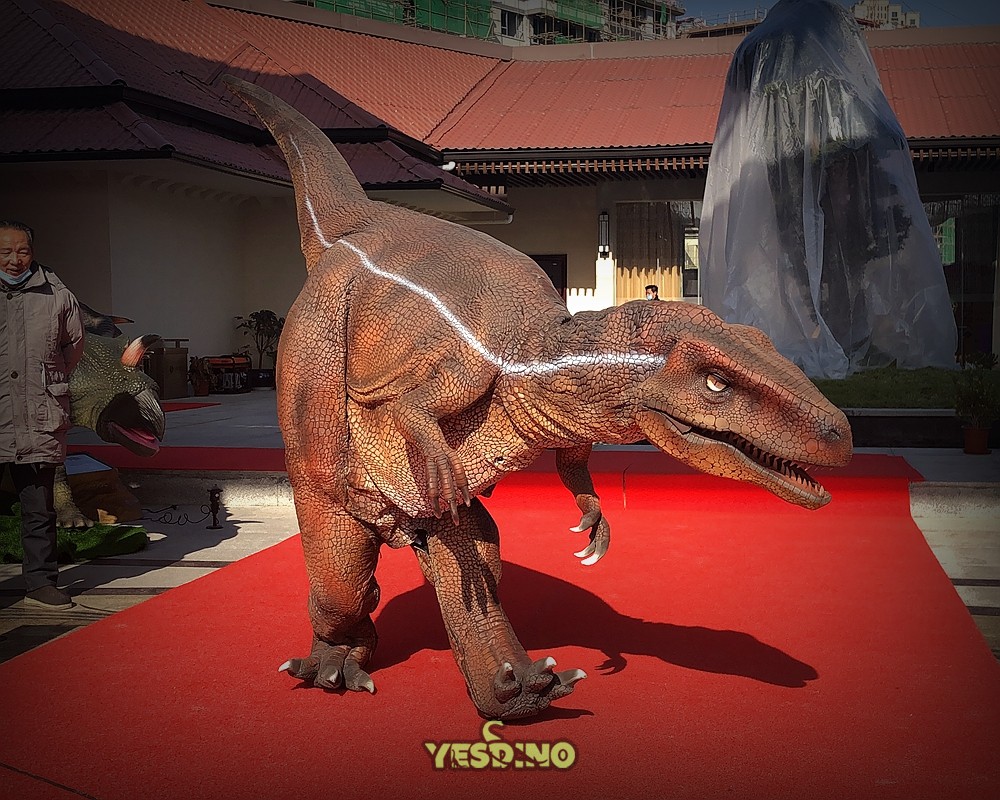 animatronic dinosaur band