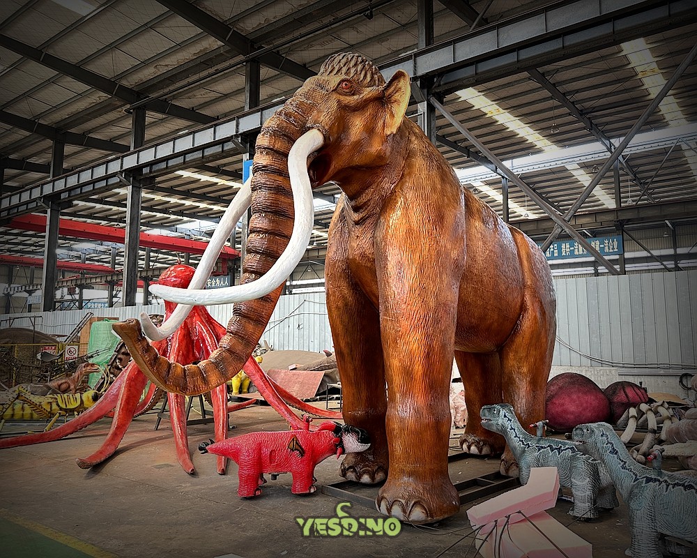 Ice Age Animatronic Woolly Mammoth 3D Mo