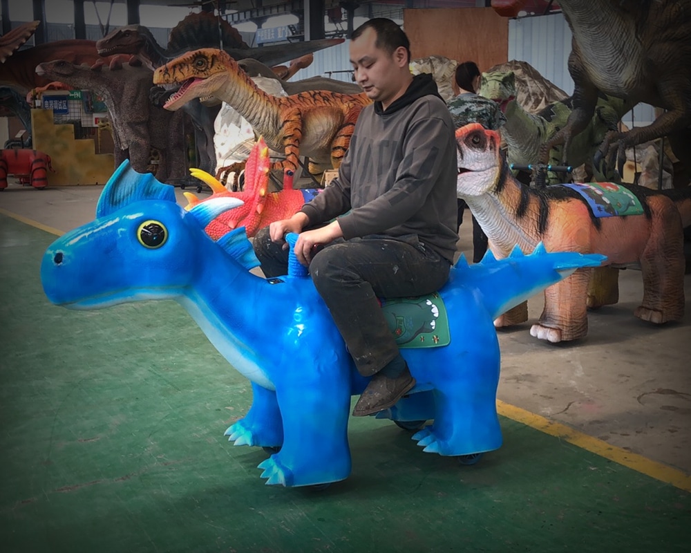 animatronic dinosaur band