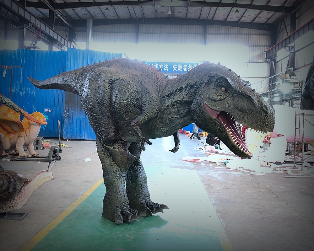 animatronic dinosaur band