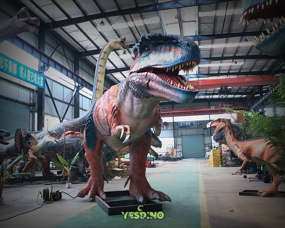 animatronic dinosaur band