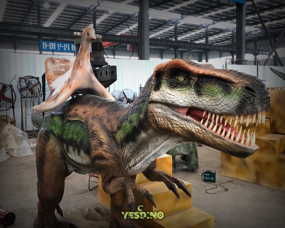 animatronic dinosaur band