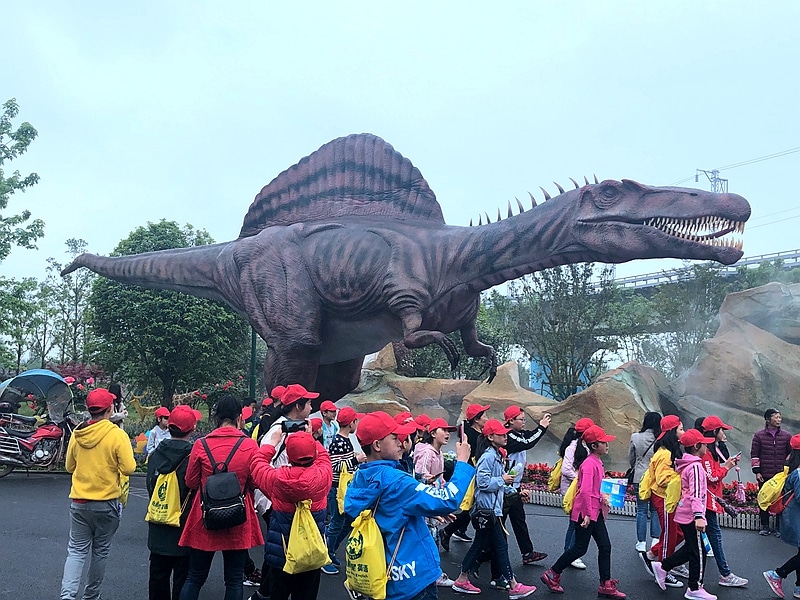 Dinosaur Exhibition in Shopping Centers