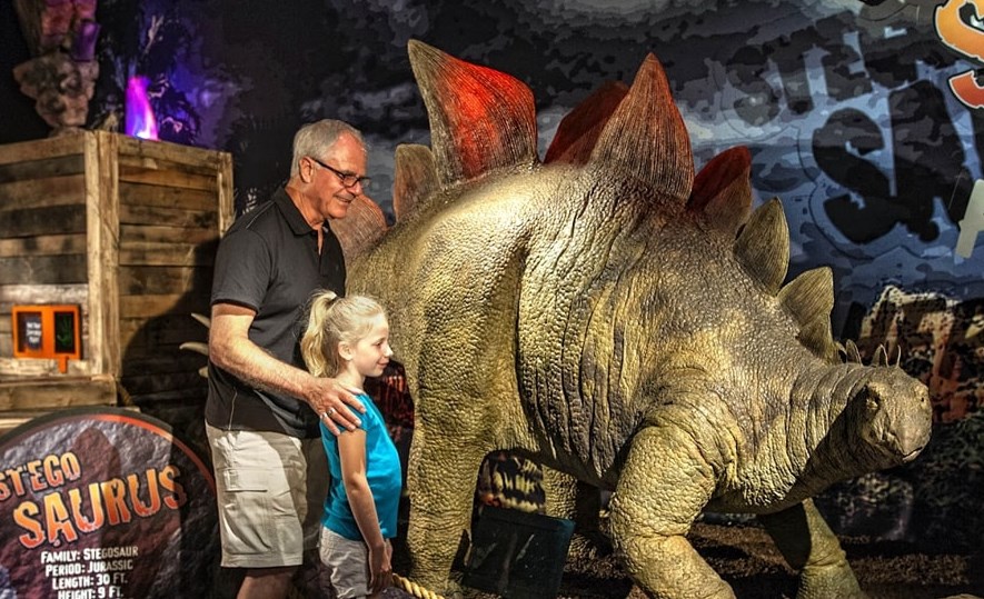 Dinosaur Exhibition in Shopping Centers