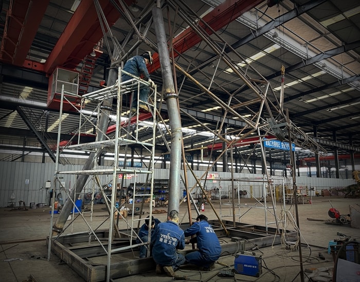 steel frame for the animatronicdinosaur.jpg steel frame for the animatronicdinosaur.jpg