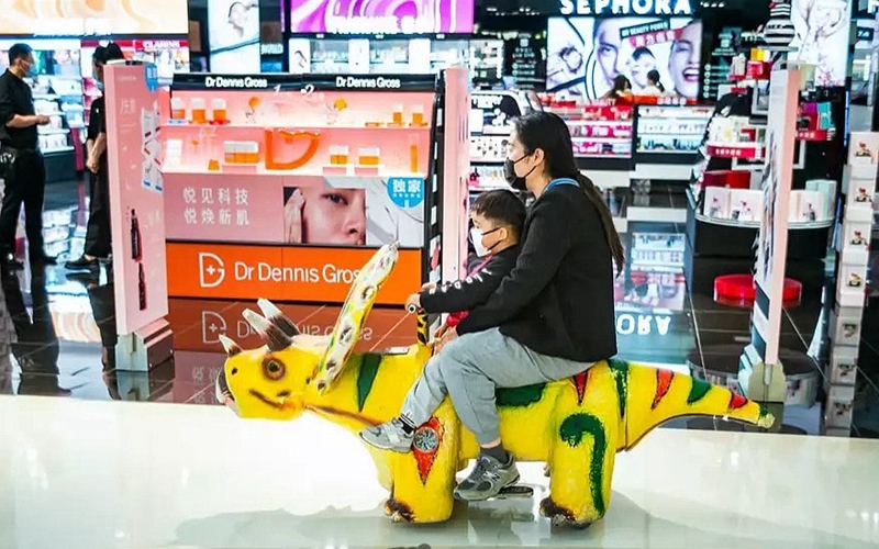 Dinosaur Exhibition in Shopping Centers