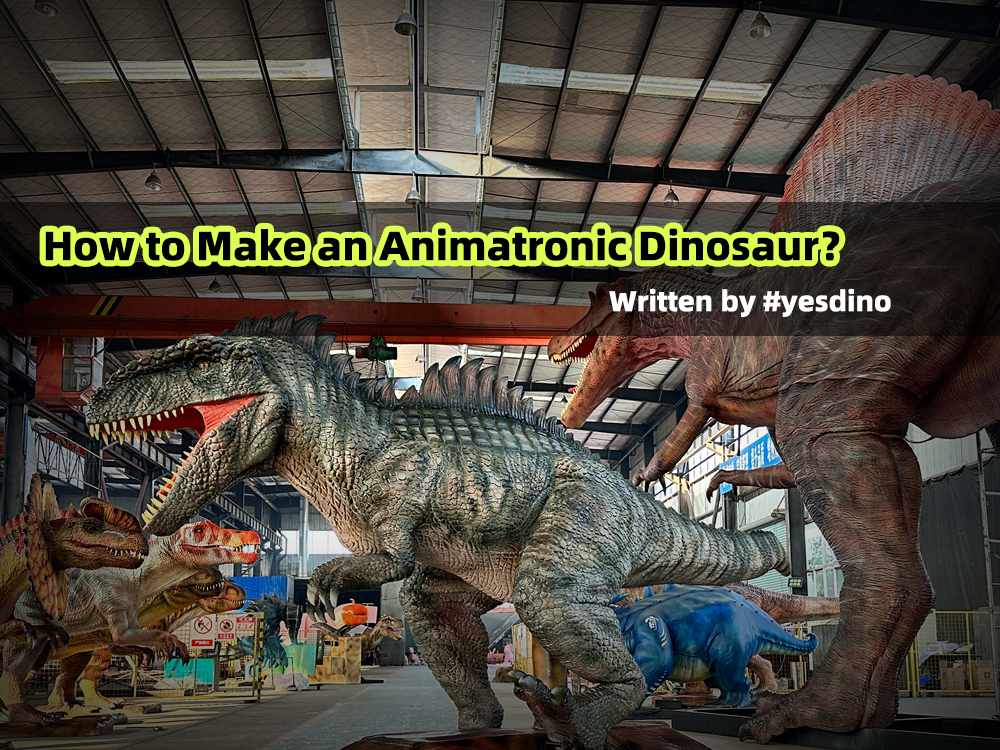 how to make an animatronic dinosar