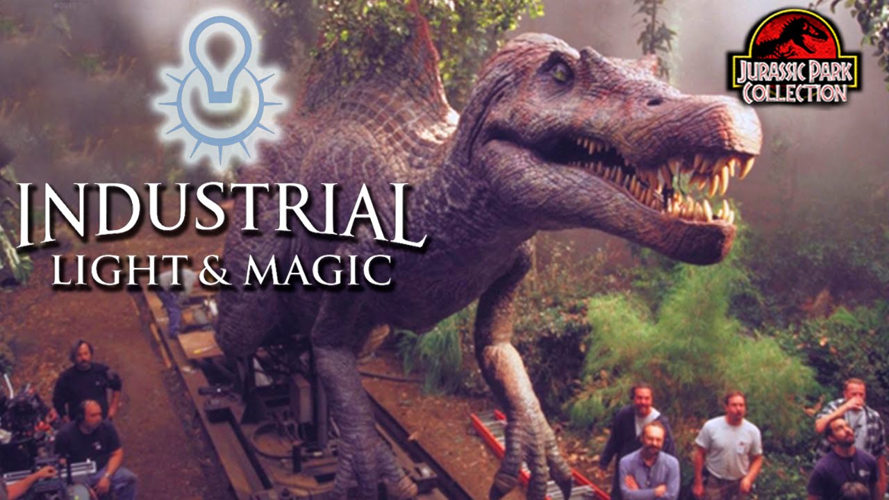 dinosaur made by Industrial Light & Magic (ILM)