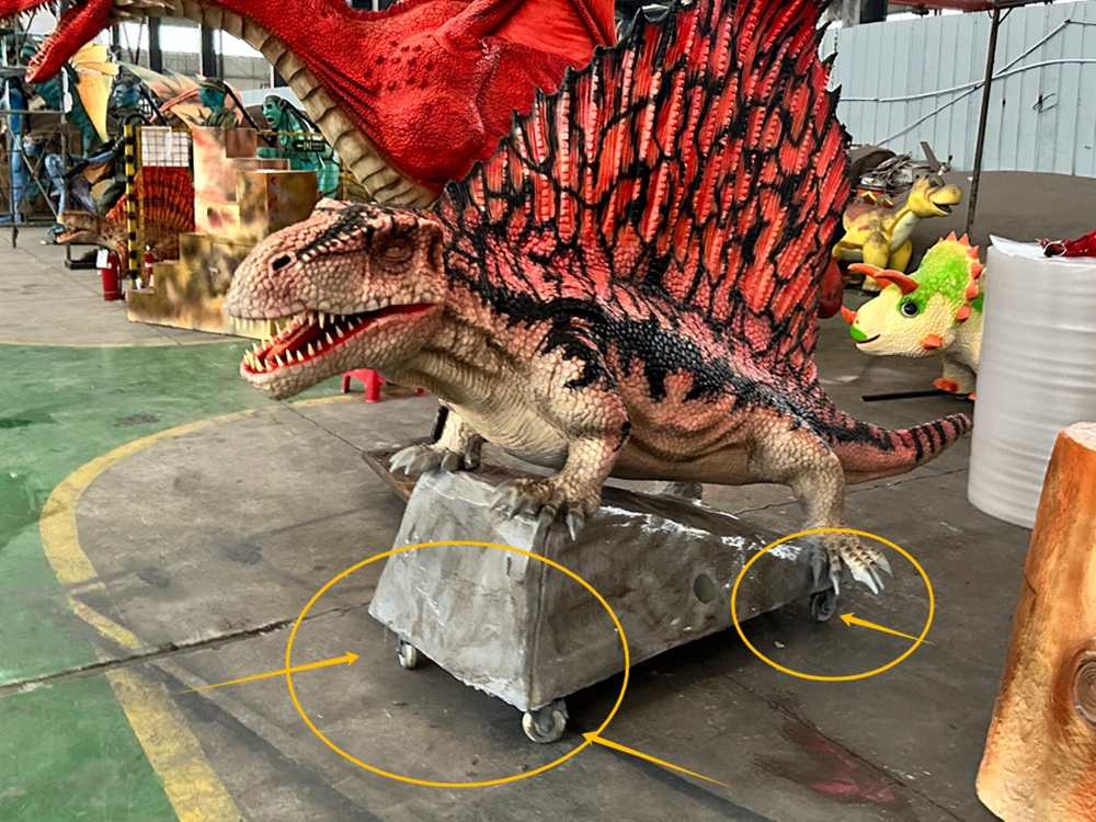 Adding Wheels to the Dinosaur Chassis