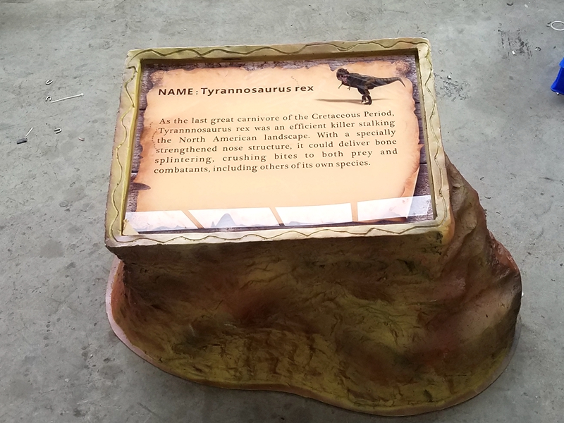 fiberglass display board