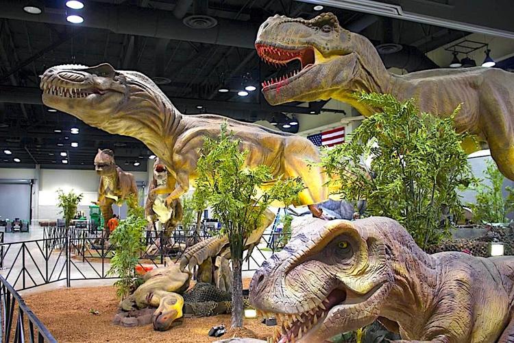 Dinosaur Exhibition in Shopping Centers