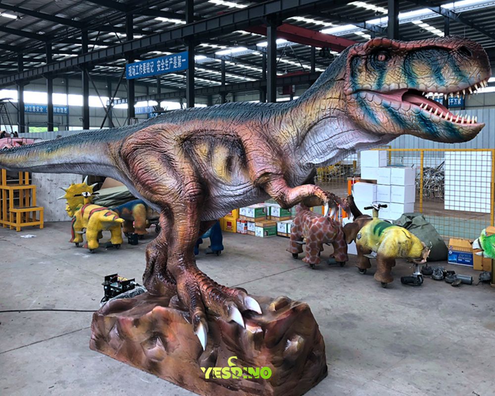 animatronic dinosaur band