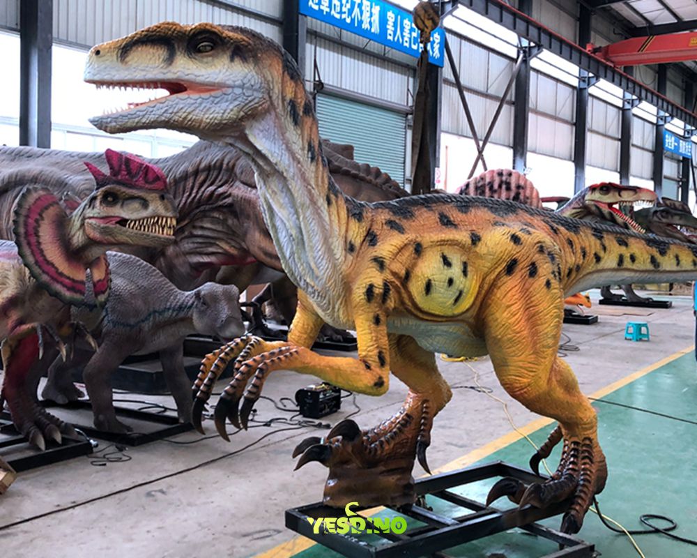 animatronic dinosaur band