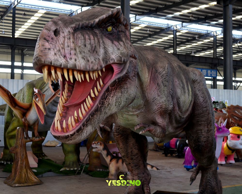 animatronic dinosaur band