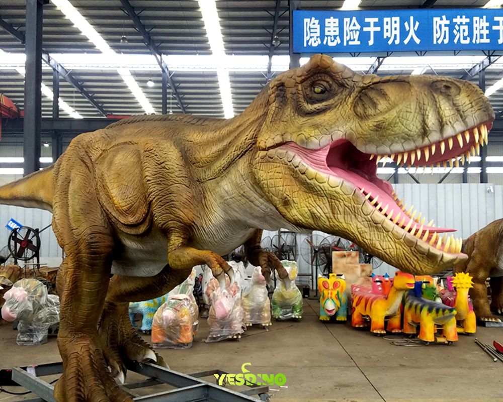 animatronic dinosaur band