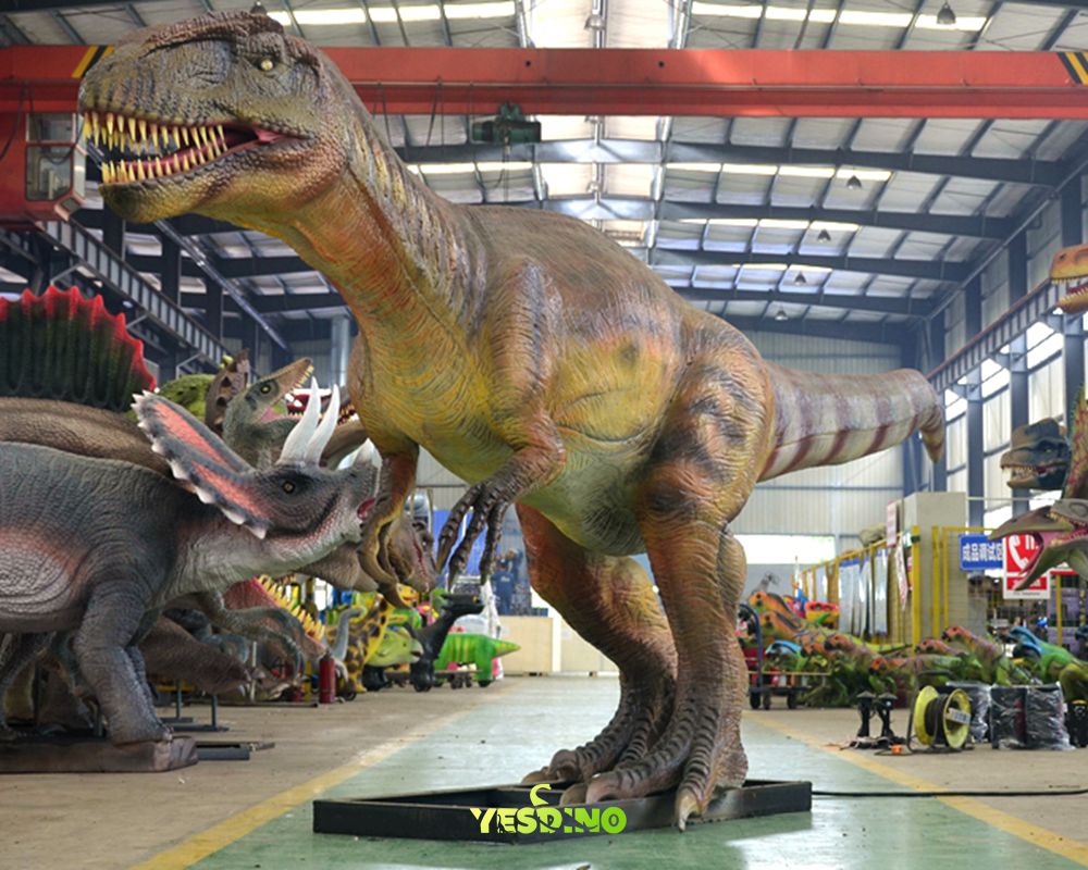 animatronic dinosaur band