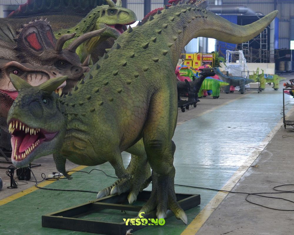 animatronic dinosaur band