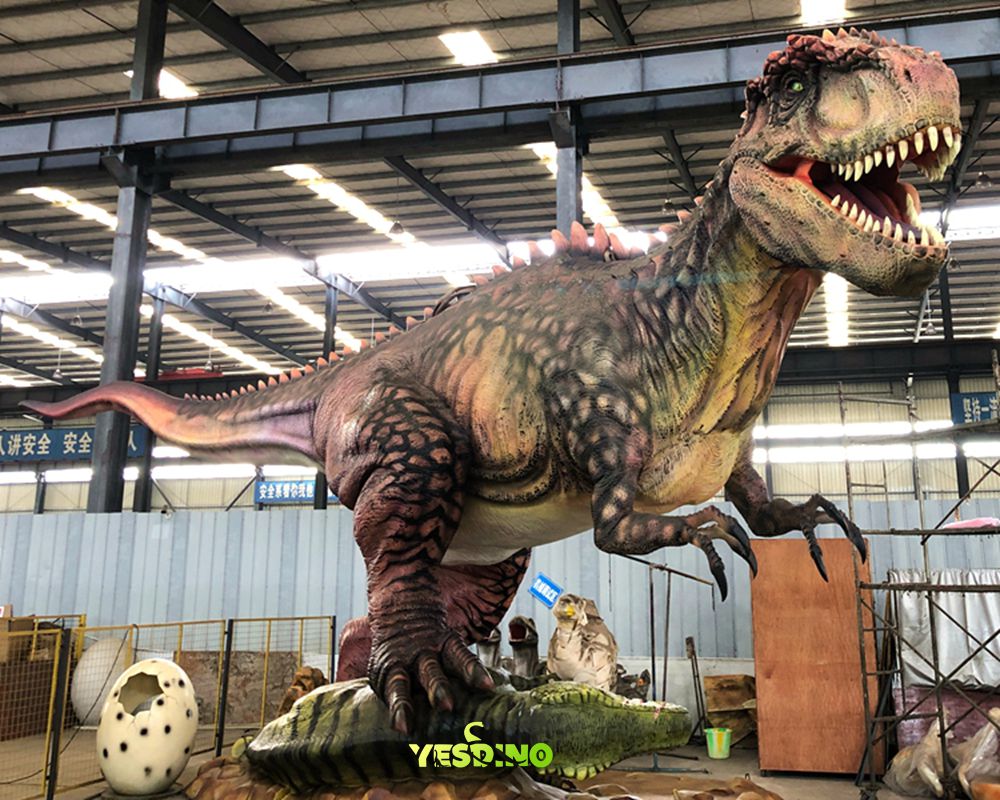 animatronic dinosaur band