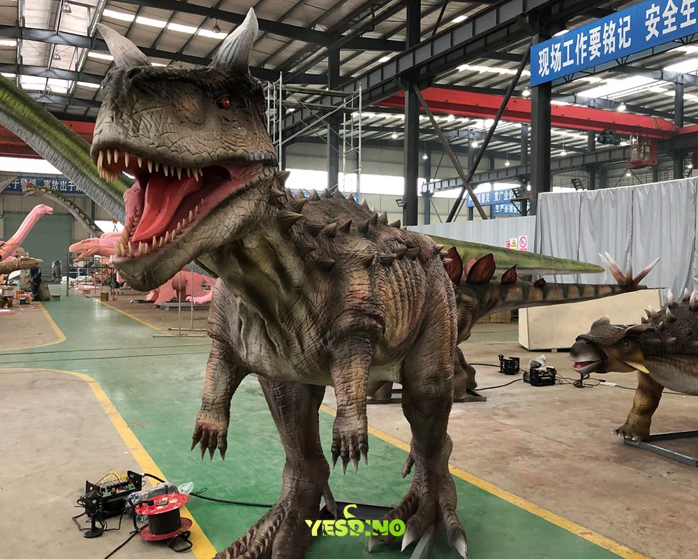 animatronic dinosaur band