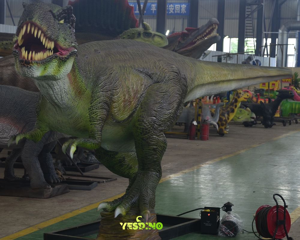 animatronic dinosaur band