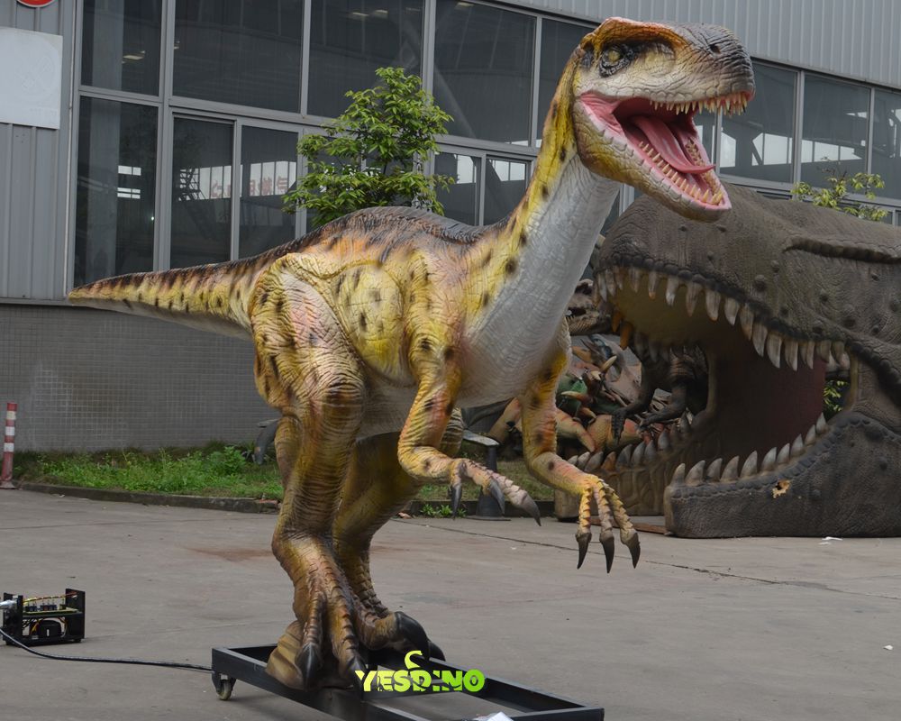 animatronic dinosaur band