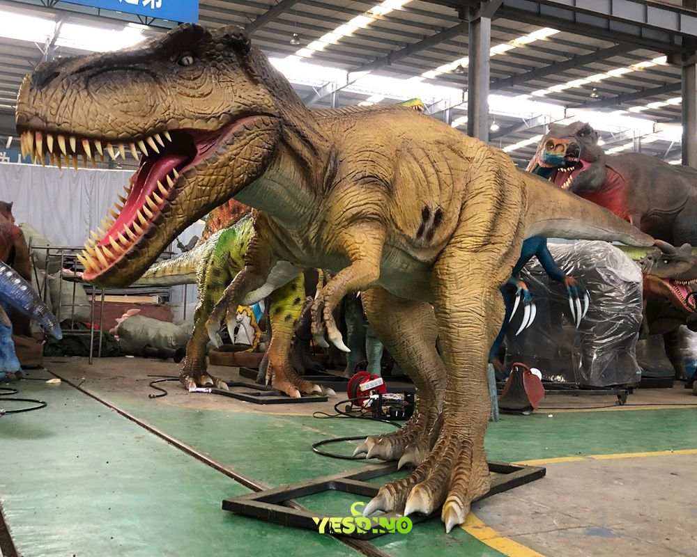 animatronic dinosaur band
