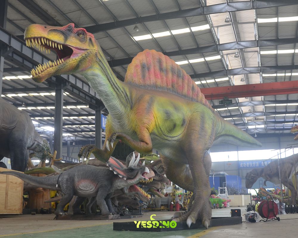 animatronic dinosaur band
