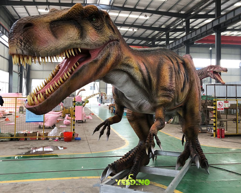 animatronic dinosaur band