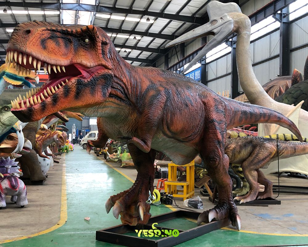 animatronic dinosaur band