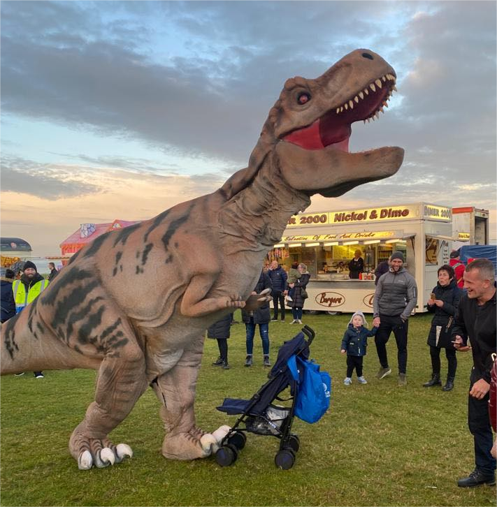 Dinosaur Exhibition in Shopping Centers