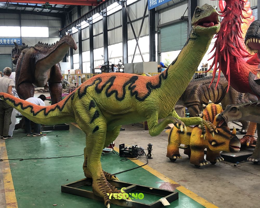 animatronic dinosaur band