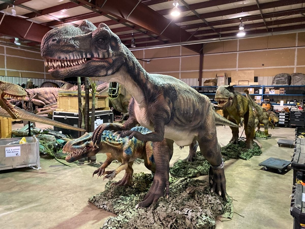 Dinosaur Exhibition in Shopping Centers