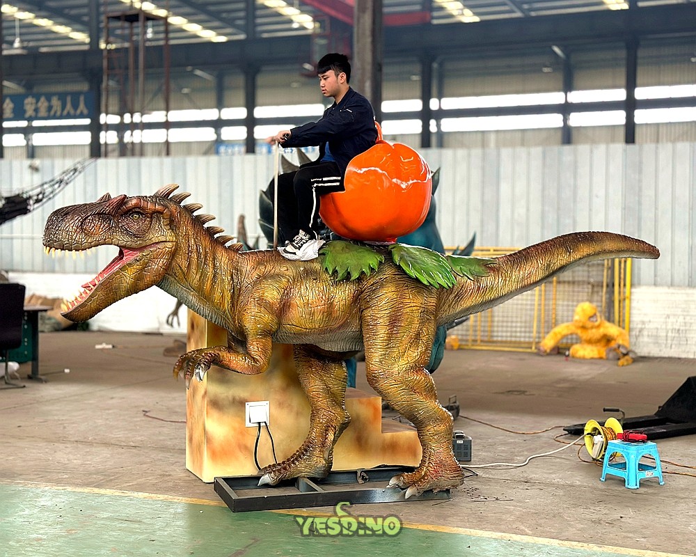 Outdoor Animatronic Dinosaur Ride for Zo